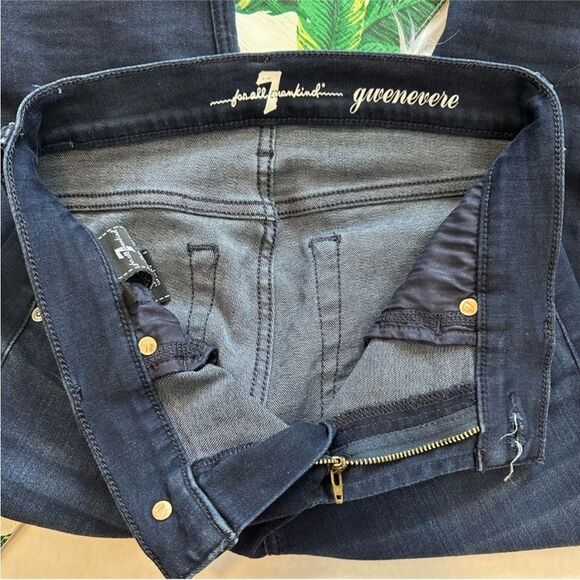 7FAMK Gwenevere Skinny Jeans 500 - Picture 3 of 5